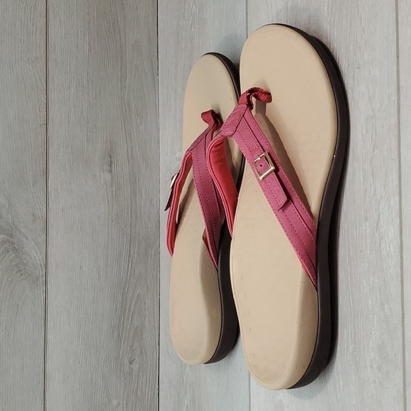 Vionic Women Patty Thong Sandals Flats Slides shoes sz 11 - Picture 2 of 9